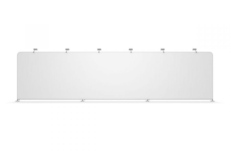 Zippa - 30'w x 8'h Flat Display