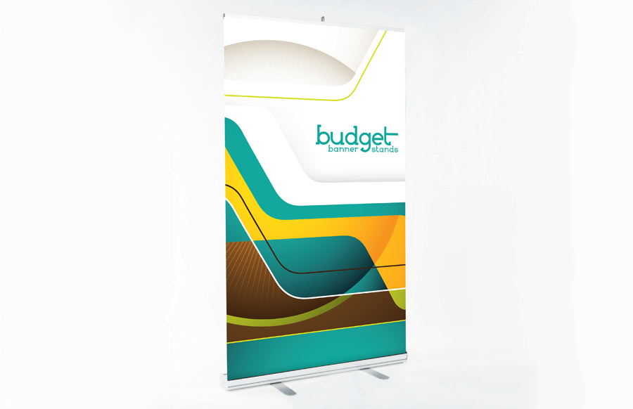 48" x 79" Budget 1200 Bannerstand Hardware & Banner